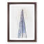 The Shard in London in Abstract - Picture Frame Graphic Art Print-55771034-55771033