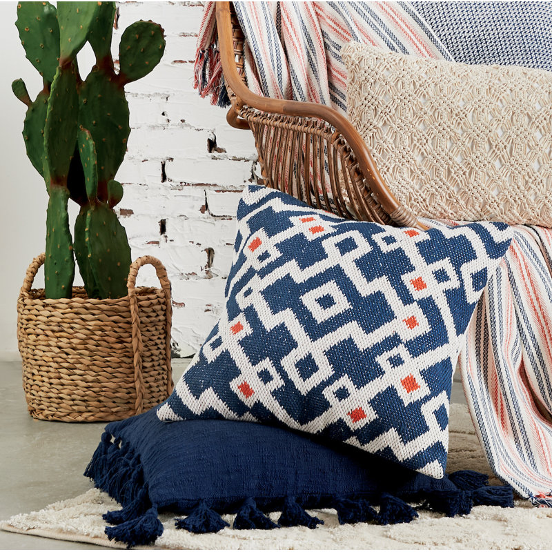 Reggie Geometric Throw Pillow