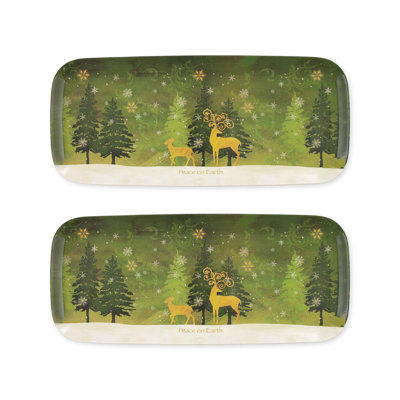 Demaurea Melamine Tray - Set of 2