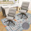 Protecteur de plancher de tapis de chaise et rehausseur de style pour les espaces de bureau à domicile ou de salle à manger-114514506-115842907