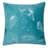 Blue and Spa Seashells Pillow-122900856