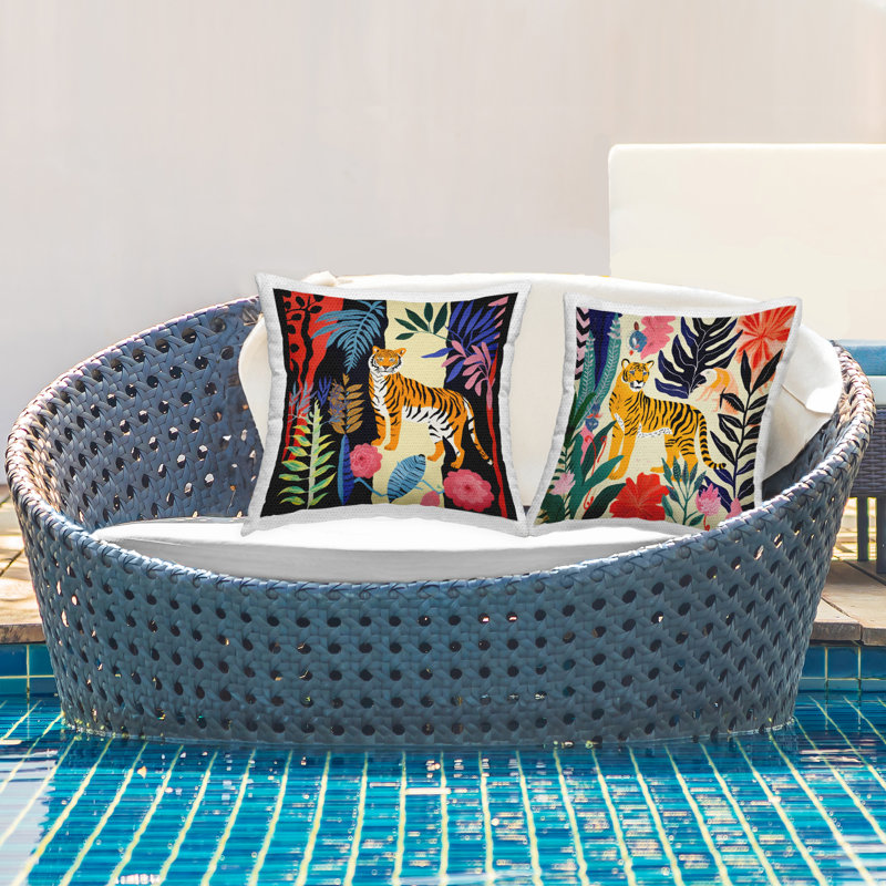 Coussin intérieur/extérieur Floral