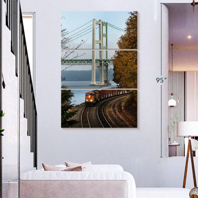 Lilie Train By Tacoma Bridge