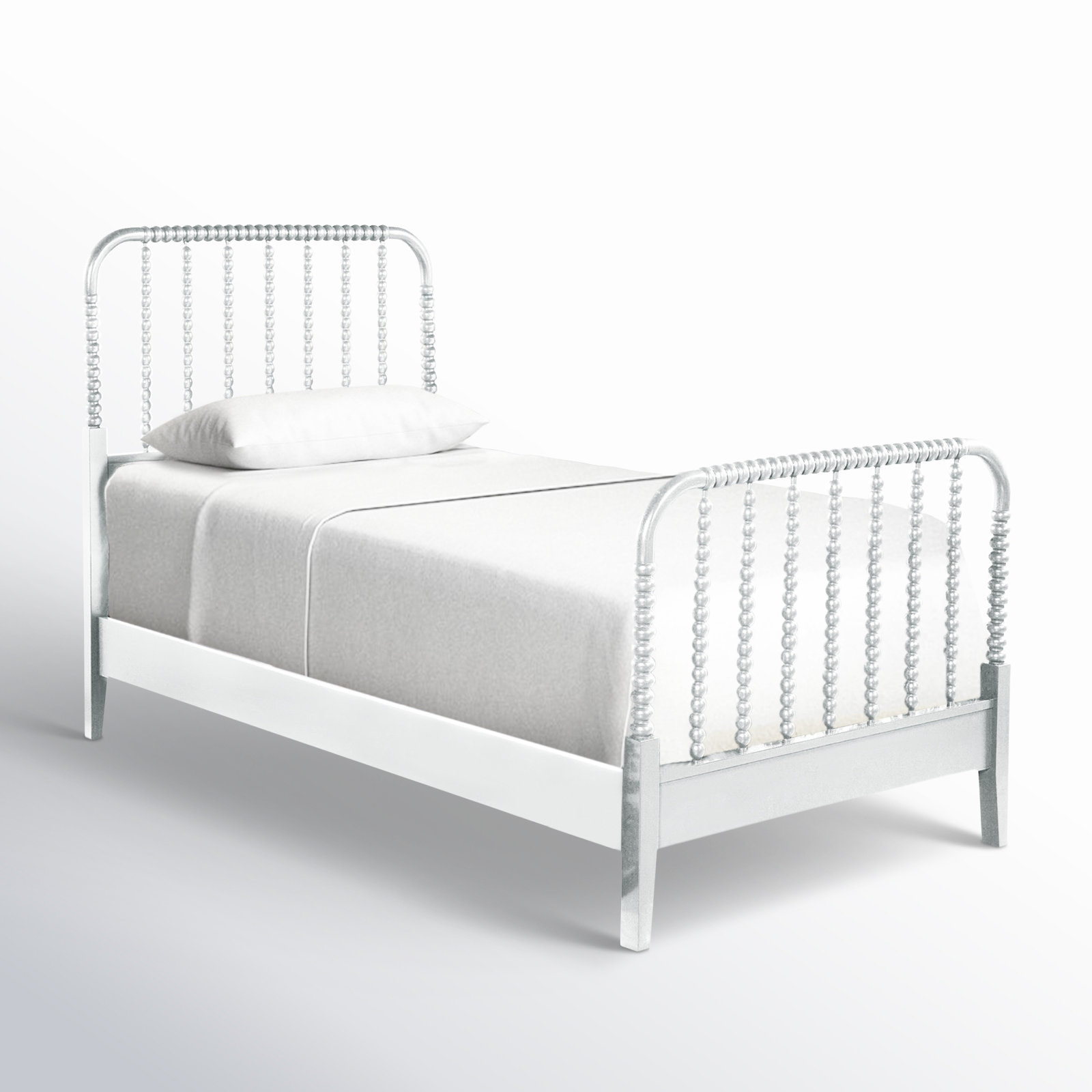 Louisa Bed, Twin, Frost White