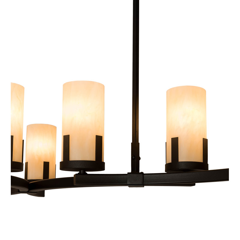 Luminaire suspendu moderne à 14 lumières pour îlot de cuisine