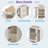 Extendable Storage Kitchen Island with Double-sided Storage and Power Outlet-929910233
