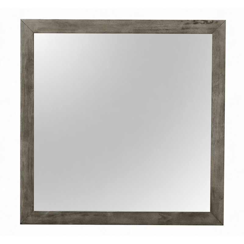 Miroir mural chic Chic, Gris