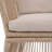 Rectangular Outdoor Dining Set With Cushions-1372905342-1372905341