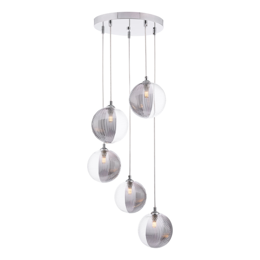 5 - Light Polished Chrome Pendant