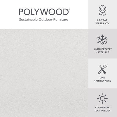 Chaise berçante POLYWOOD Classics