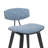 Bilgin Payton Modern Bar or Counter Height Stool with Upholstered Seat and Wood Frame-337145046-337145049-337145055