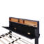 Ingry Ulani Upholstered Platform Bed with Storage Headboard, LED, USB Charging and 2 Drawers-88046418-93674581