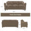 2-Piece Modern Velvet Living Room Set-449430794