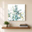 «Eucalyptus I White» par Magnolia Simplicity, gris neutre - impression sur toile-130853434-130853437