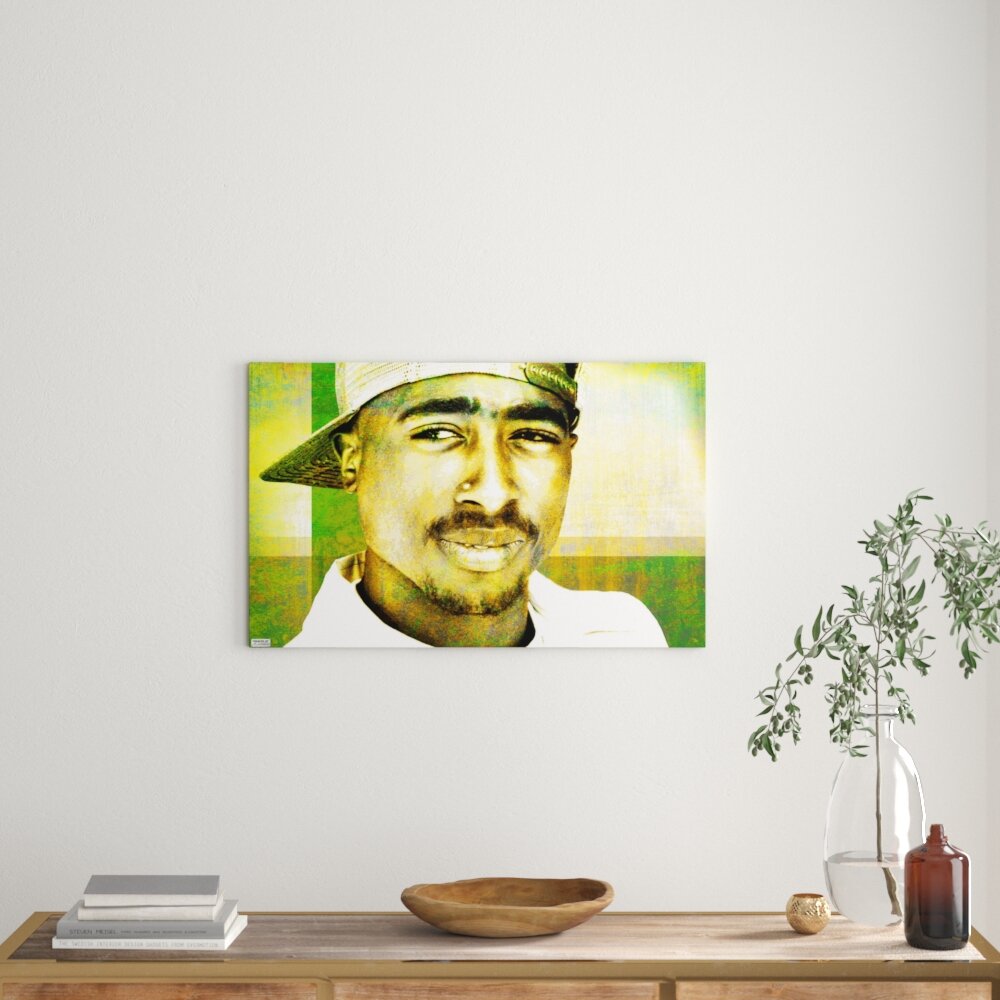 Leinwandbild „2Pac“, Kunstdruck