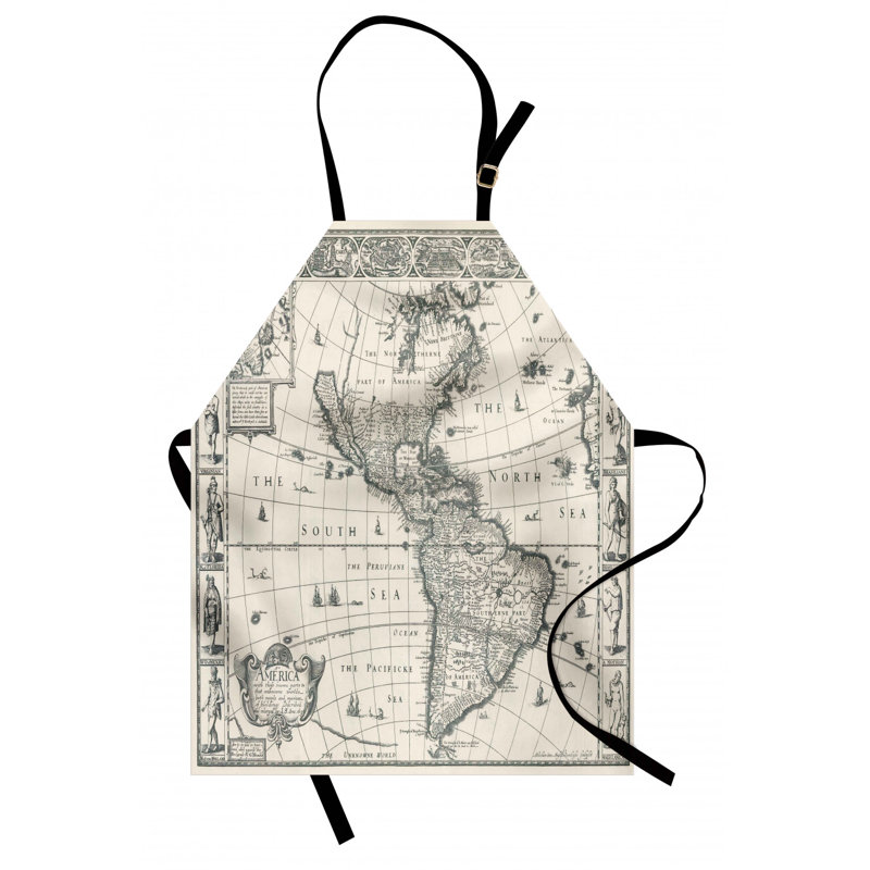 Tablier de carte du monde