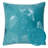 Blue and Spa Seashells Pillow-122900856