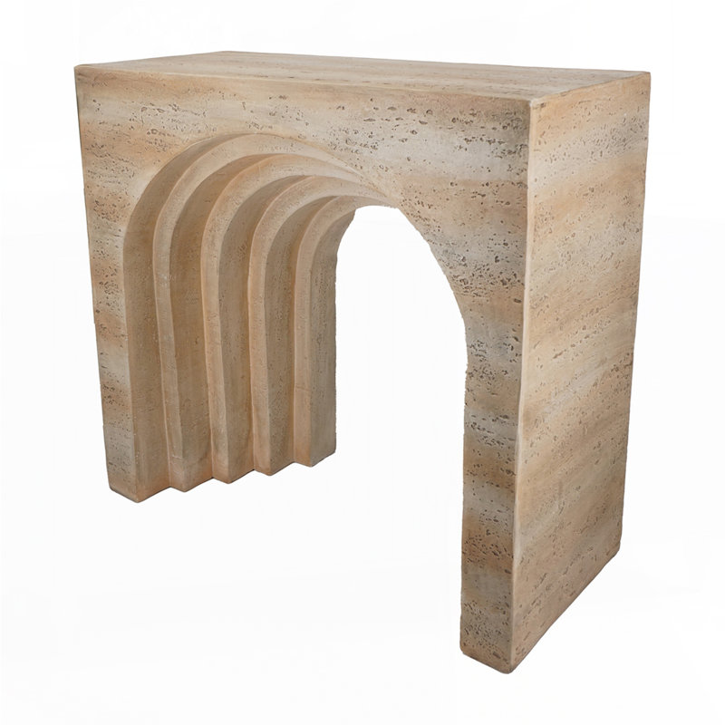 Modern Arched Sculptural Console Table