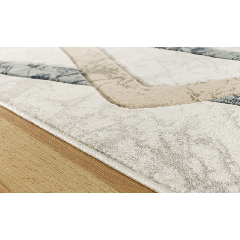 Adonia Abstract Indoor Rug, Round 8'1"