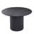 Expandable Modern Dining Table, Black Solid Top Extendable Kitchen Table