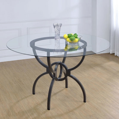Table de salle à manger Gunmetal