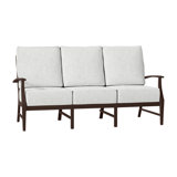 Croquet 76" Wide Outdoor Patio Sofa with Cushions