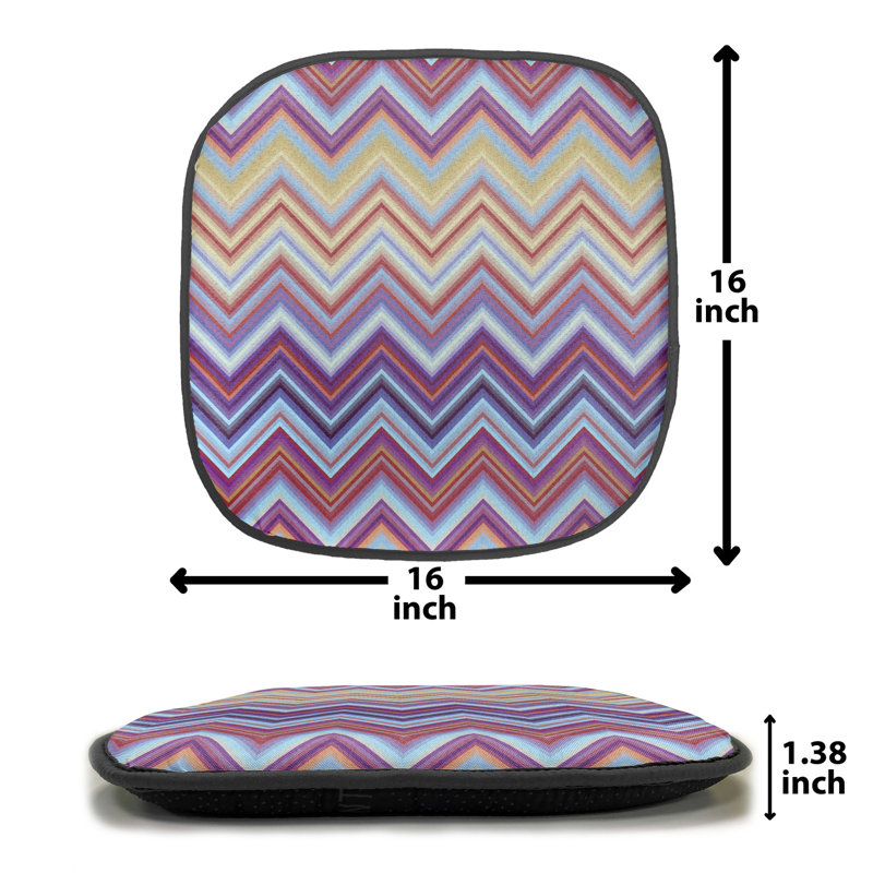 Outdoor 1.38'' Dining Chair Seat Cushion