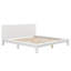 Lit plateforme, cadre de lit moderne de style Mid-Century avec tête de lit, cadre de lit uni-771308172-771308175