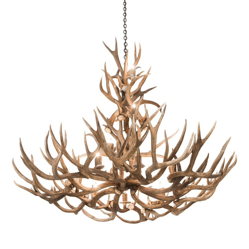 Rustic Lodge 12 - Light Chandelier