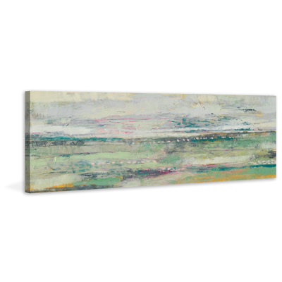 « mou scape iv », reproduction de peinture à l’acrylique sur toile tendue