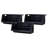  3 Pack Nesting Stackable Bins for Heavy Duty Space Saving Storage
