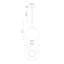 Luminaire suspendu sphère 1 lumière Castilla-66310712-66310710