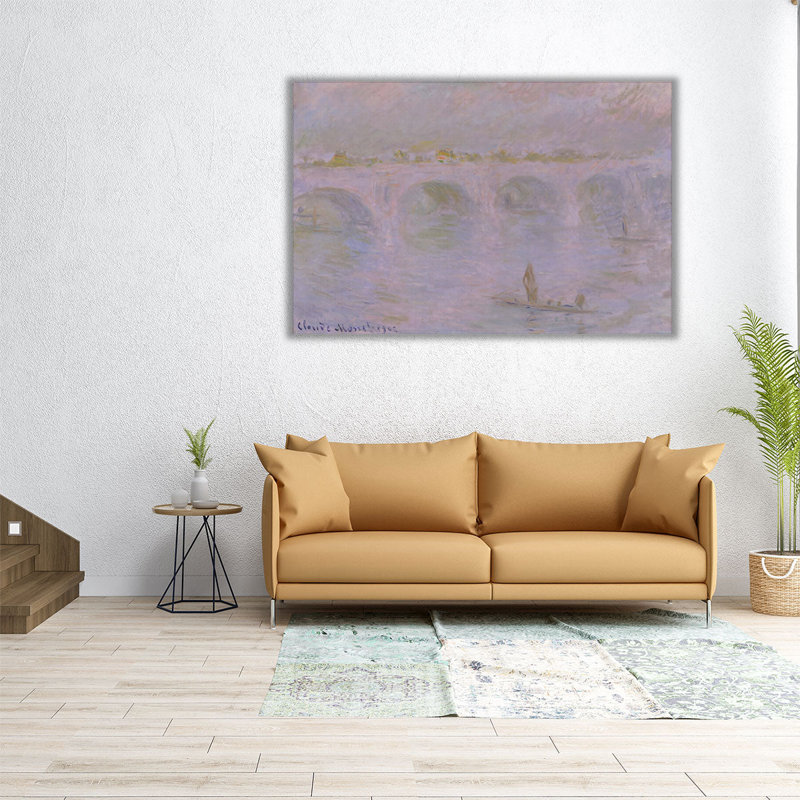 Waterloo Waterloo, 1902 - reproduction d'art sur toile, H 40 po x l 60 po