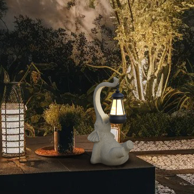 Resin Garden Statue, Beige