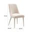 Chaise d'appoint en velours Dondrick-2030445379