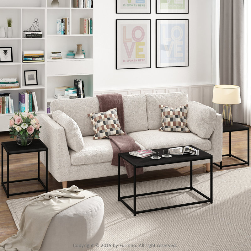 3 - Piece Living Room Table Set, Americano