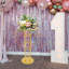 Gold Metal Top Flower Display Stand