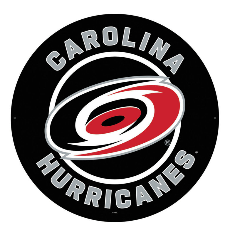 Enseigne murale 23 po NHL, NHL Carolina Hurricanes