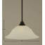 Luminaire suspendu suspendu avec tige en verre marbré-1200306420-1200306423-1200306422