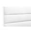 Lit plateforme double tapissier blanc Dulcey-948196660