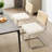 Marlow 18.8" H Cane Rattan Upholstered Cantilever Dining Chairs with Steel Frame (Set of 2)-1459790173-1435429288