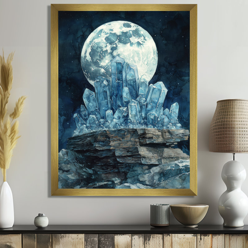 Bamman - Farm Wall Decor, H 40 po x l 30 po, Reproduction encadrée sans passe-partout, Doré