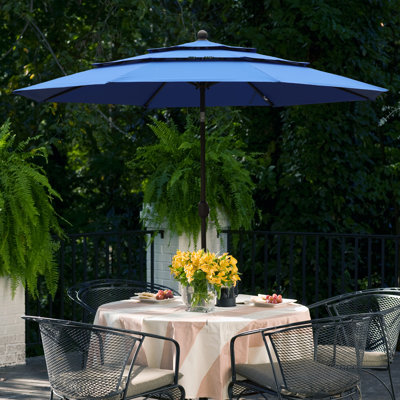 Parasol de patio à 3 niveaux 10 pi