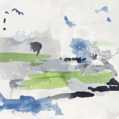 Winter Grass III by Melissa Wang - Wrapped Canvas Print