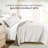 Quilt Set- Lightweight - All Season Quilted Coverlet - Tossed Ferns-105628161-105628159