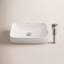 Lavabo de salle de bain rectangulaire en céramique-1926001595