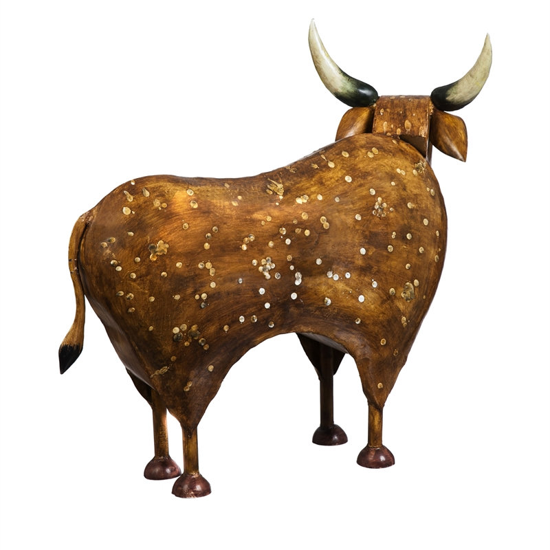 Statue bull en métal Vetter