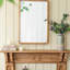 Manufactured Wood Frame Vertical Rectangle Mirror