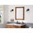 Edna Solid Wood Frame Rectangle Mirror-1128116518