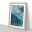 Beauty of a Glacier in Abstract - Picture Frame Graphic Art Print-55685849-55685847